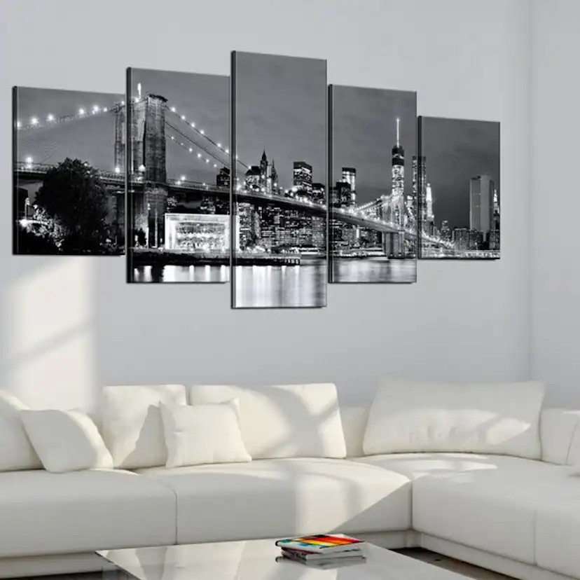 Tavla Arkiio Black And White Glimpse