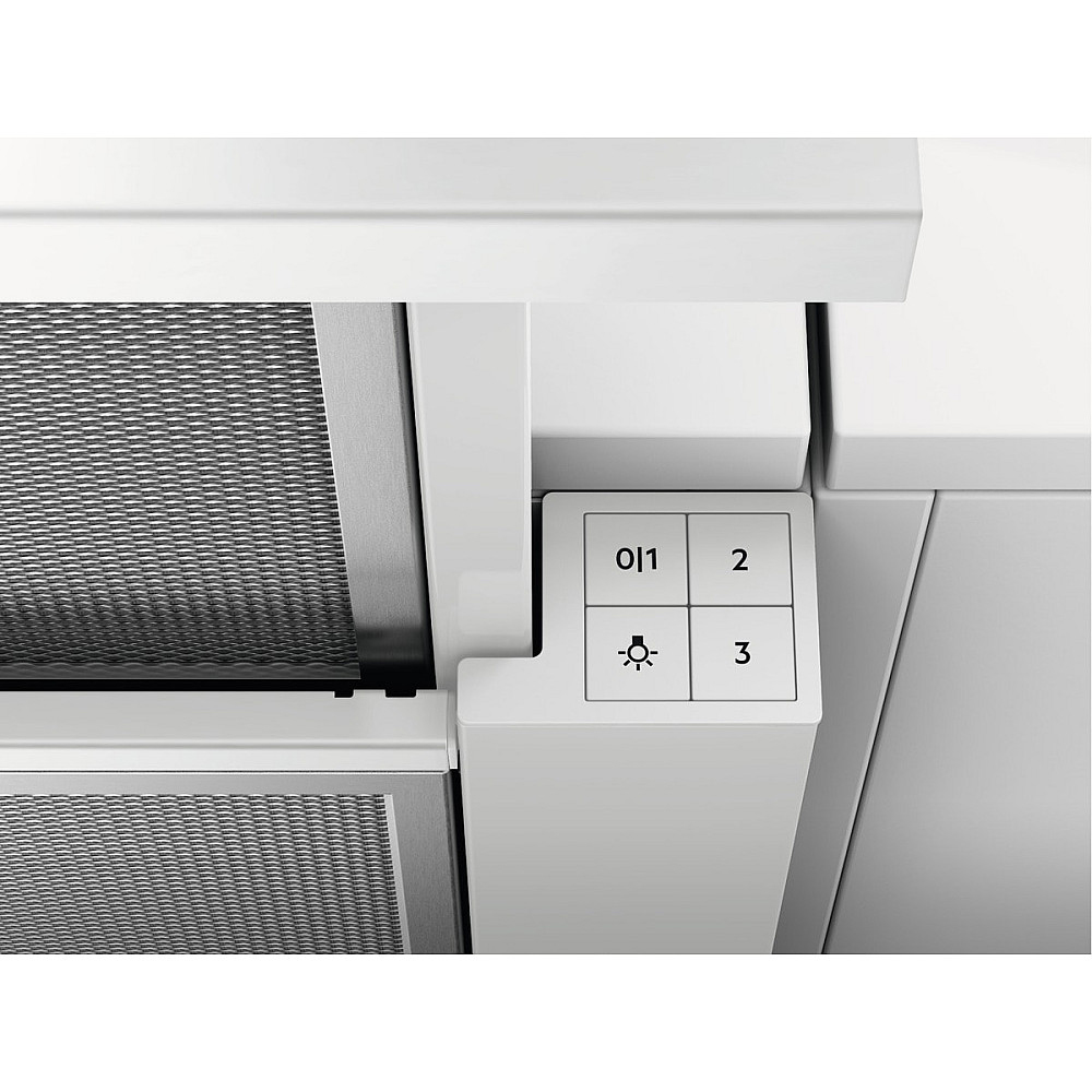Frihängande Köksfläkt Electrolux LFP616W Vit LED-belysning
