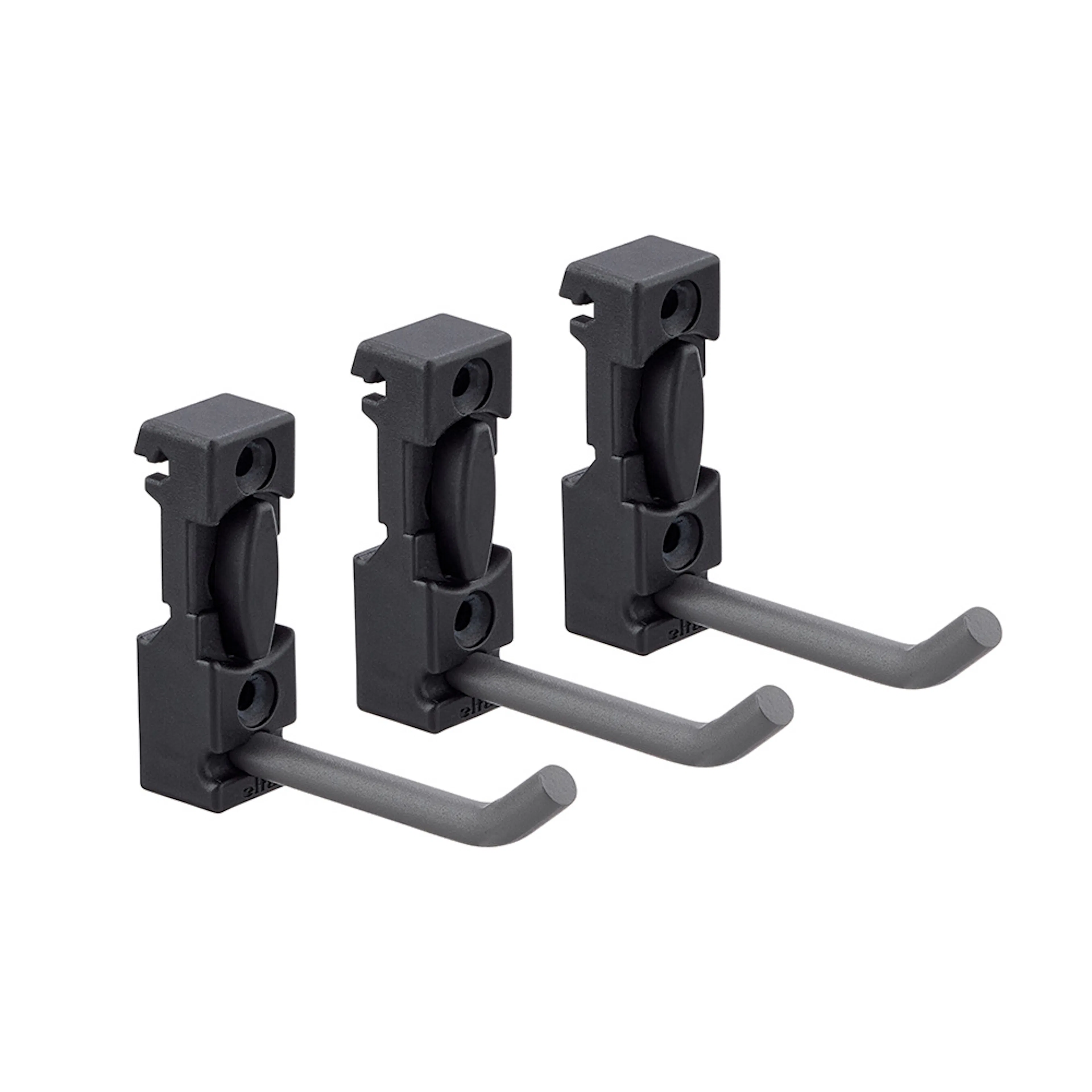 Krok Elfa Garage+ För List 3-pack
