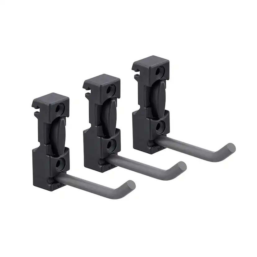 Krok Elfa Garage+ För List 3-pack