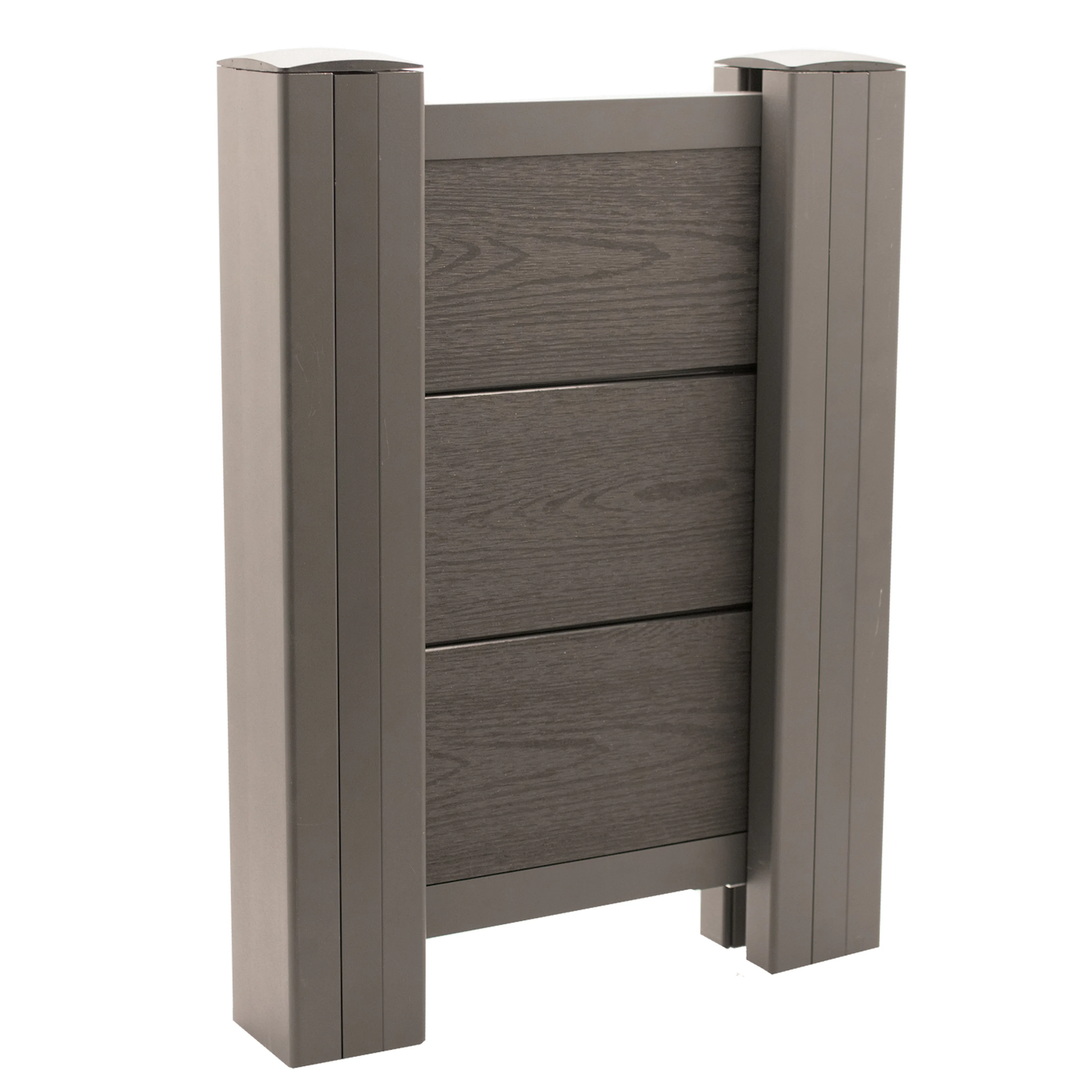 Staketset Hortus Komposit Trälook 116,3 cm