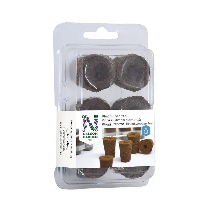 Hydroponisk Fröplugg Nelson Garden utan frö