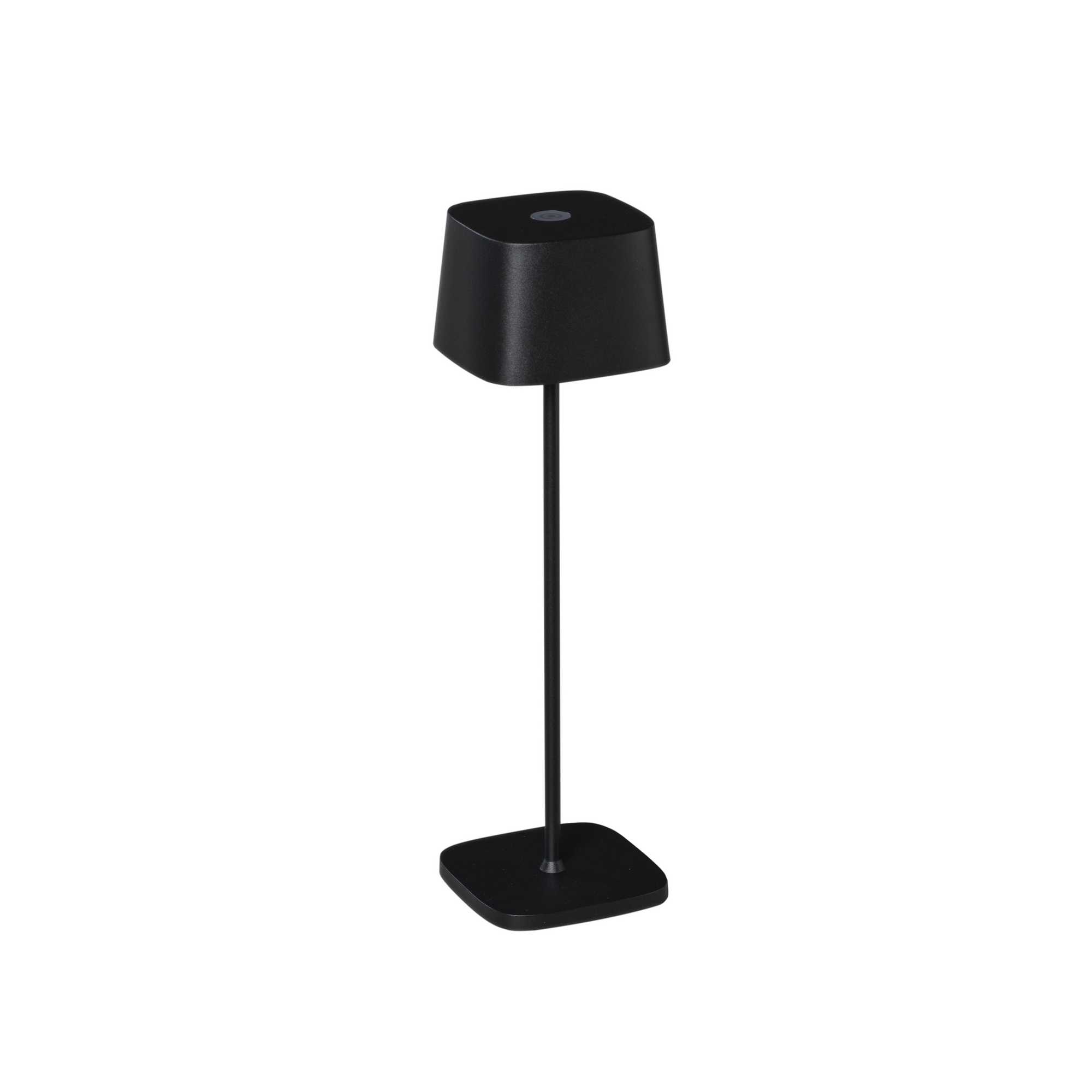 Capri bordslampa svart USB Svart
