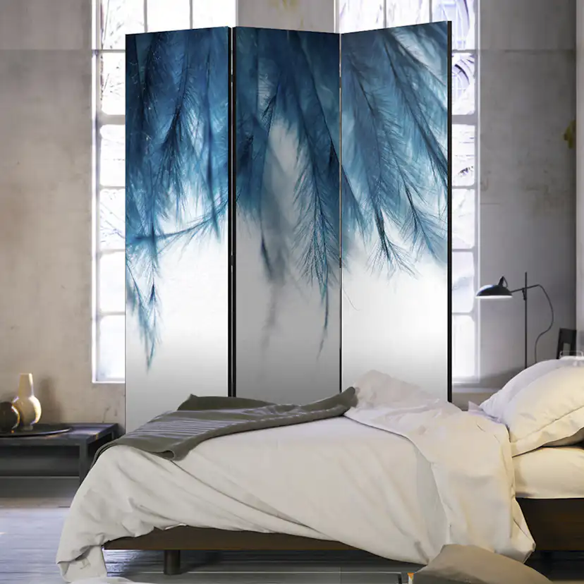 Rumsavdelare Arkiio Sapphire Feathers 135x172 cm