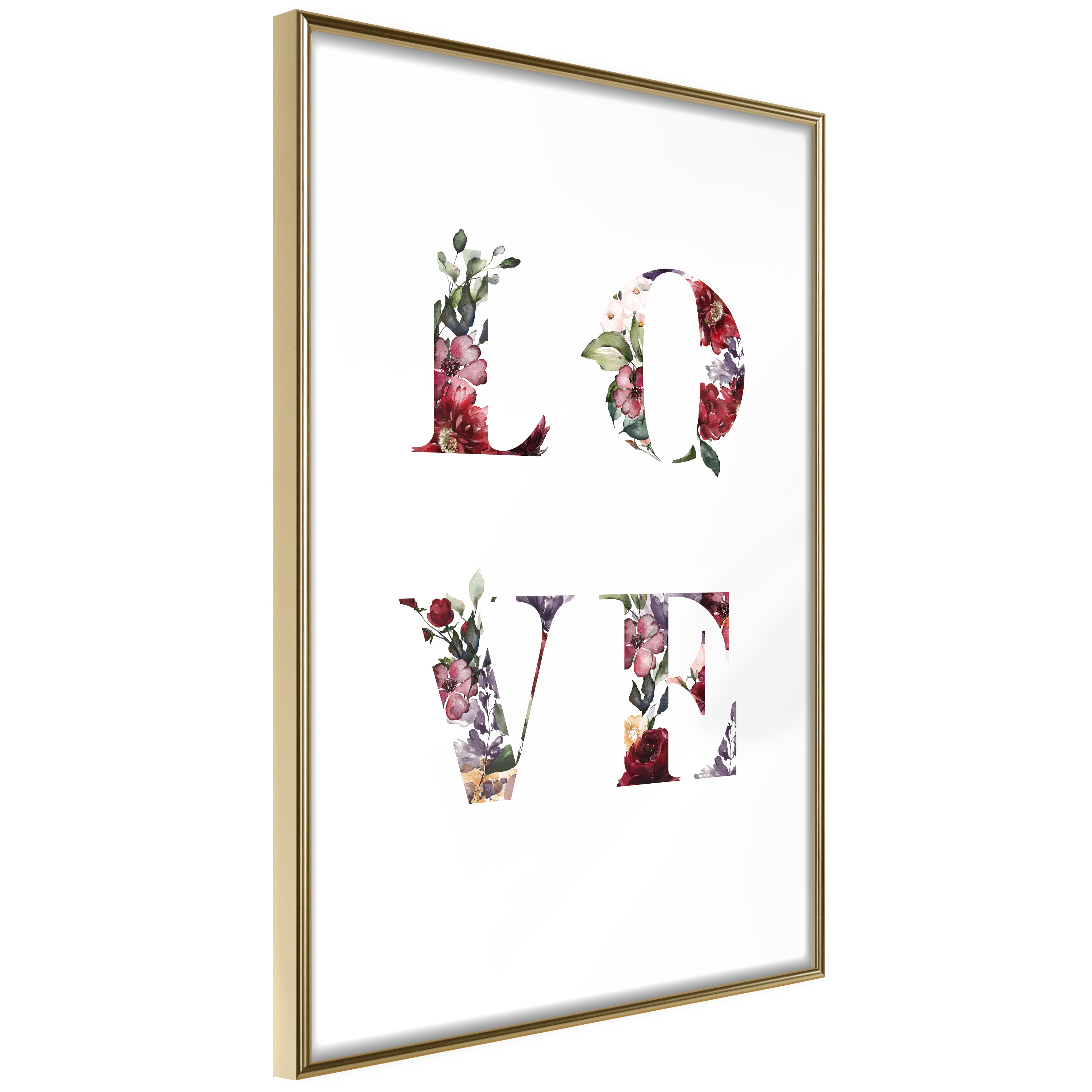 Poster Artgeist Affisch Love in Flowers
