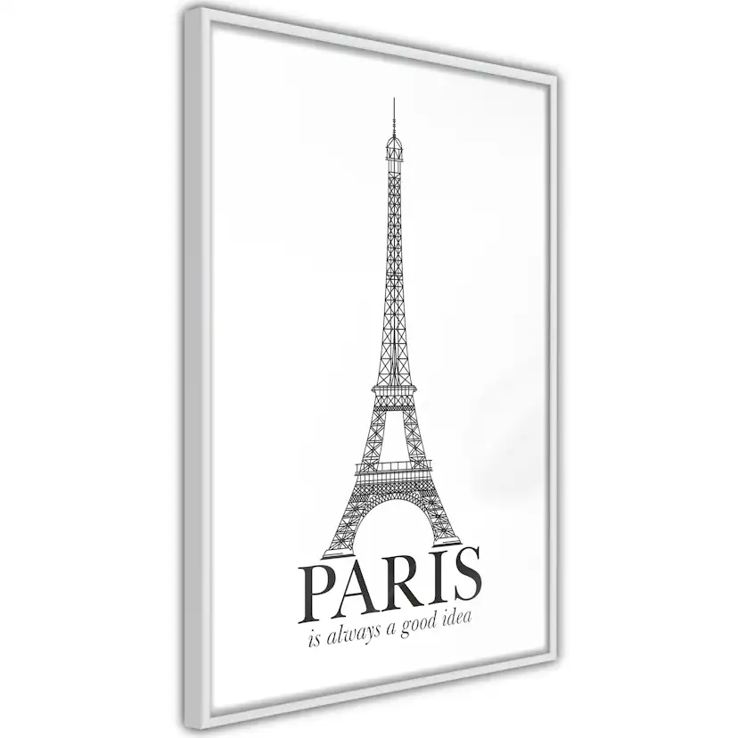 Poster Artgeist Affisch Paris Is Always a Good Idea