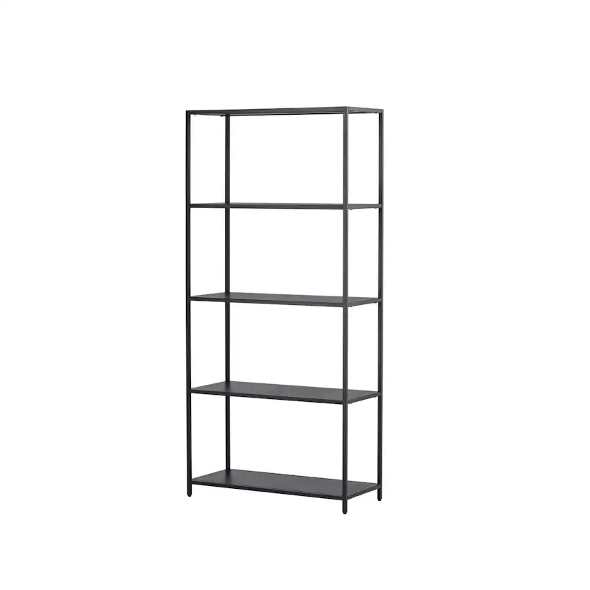 Hylla Venture Home Montevideo Stående Förvaringsmöbel med Hyllplan i Svart Stål