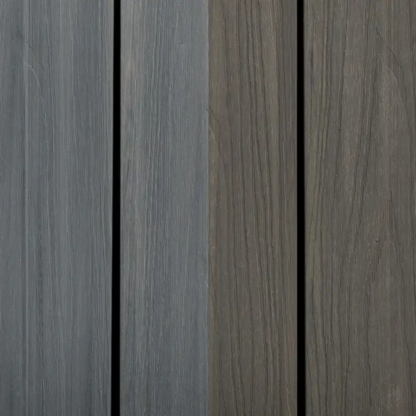 Komposittrall Kärnsund Wood Link DoubleDeck+ 23x140x2800 mm Vändbar 2-färger