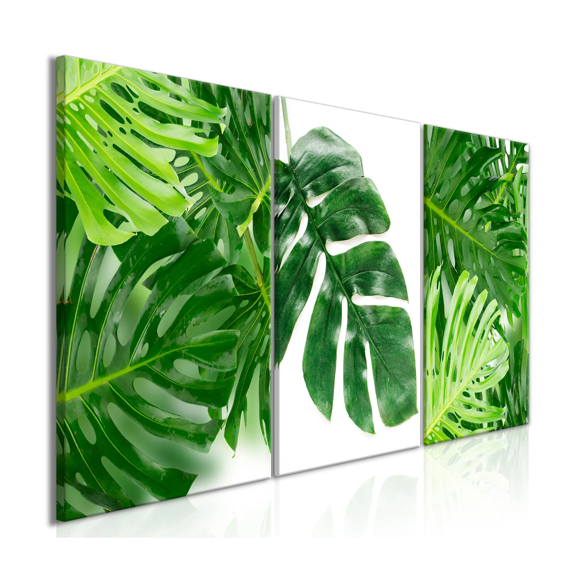 Tavla Arkiio Palm Leaves 3 delar 120x60