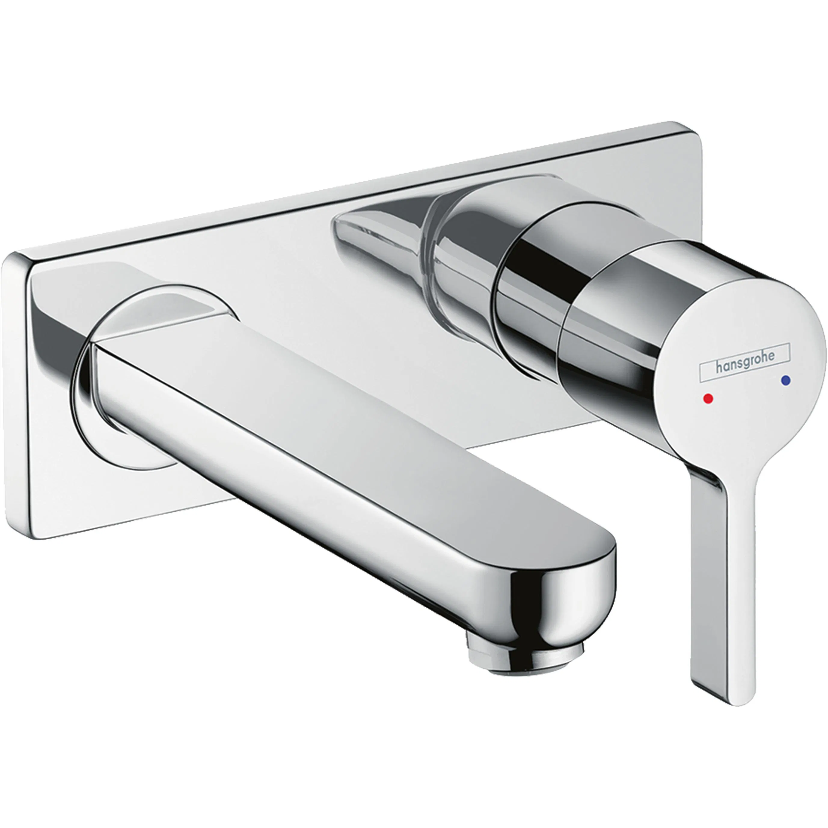 Tvättställsblandare Hansgrohe Metris S för Inbyggnad 16,5 cm pip