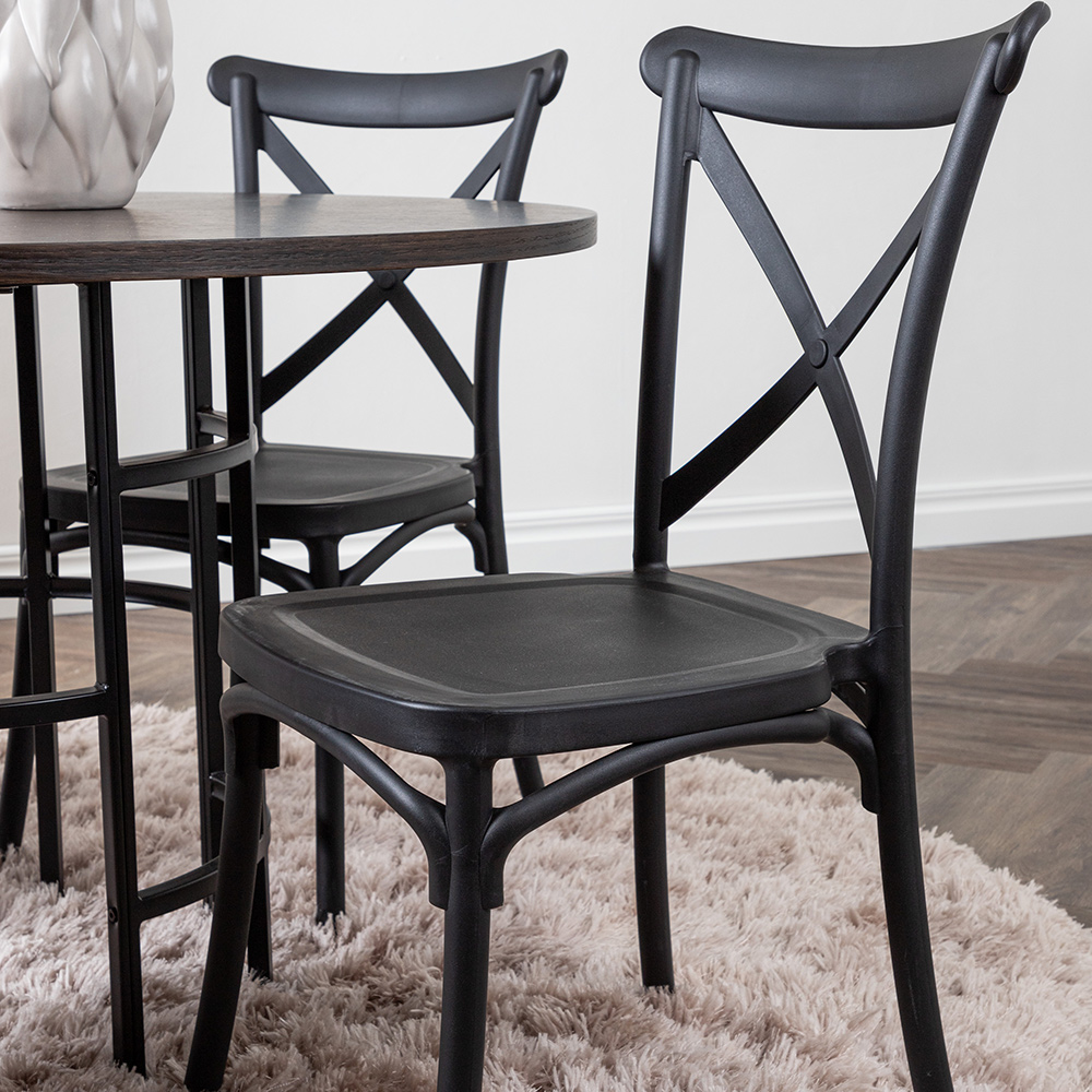 Matgrupp Venture Home Copenhagen med 4 Crosett Stolar