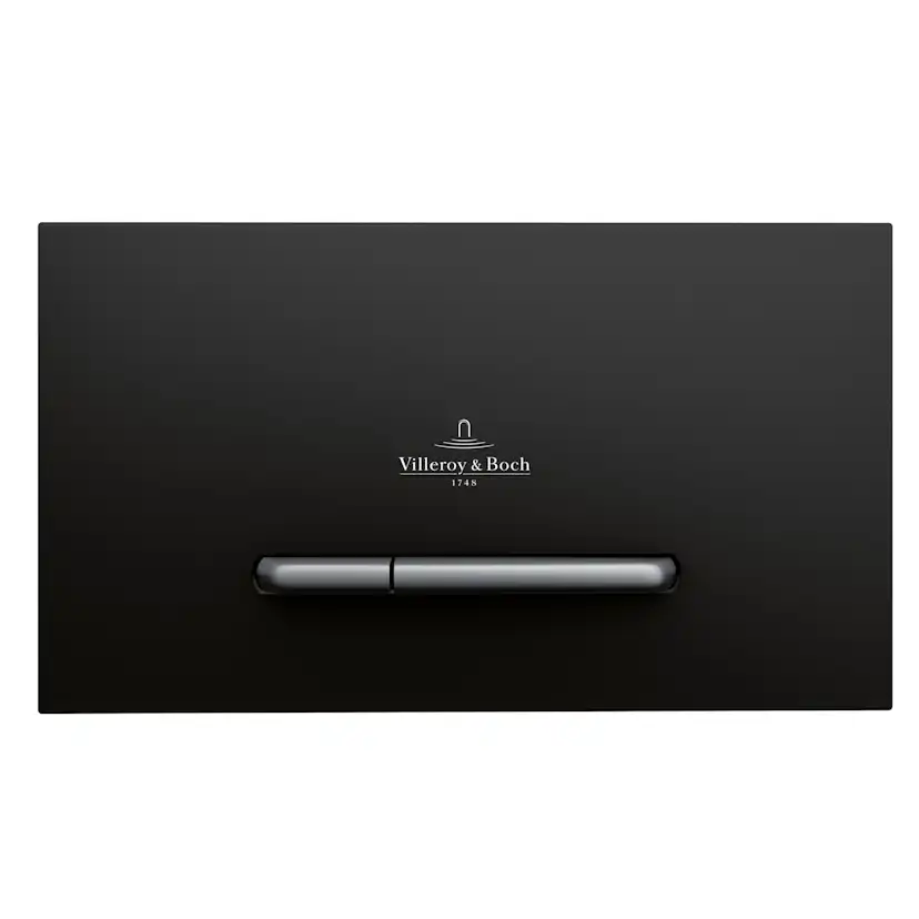 Spolknapp Villeroy & Boch ViConnect installationssystemen 92 Antracit Matt