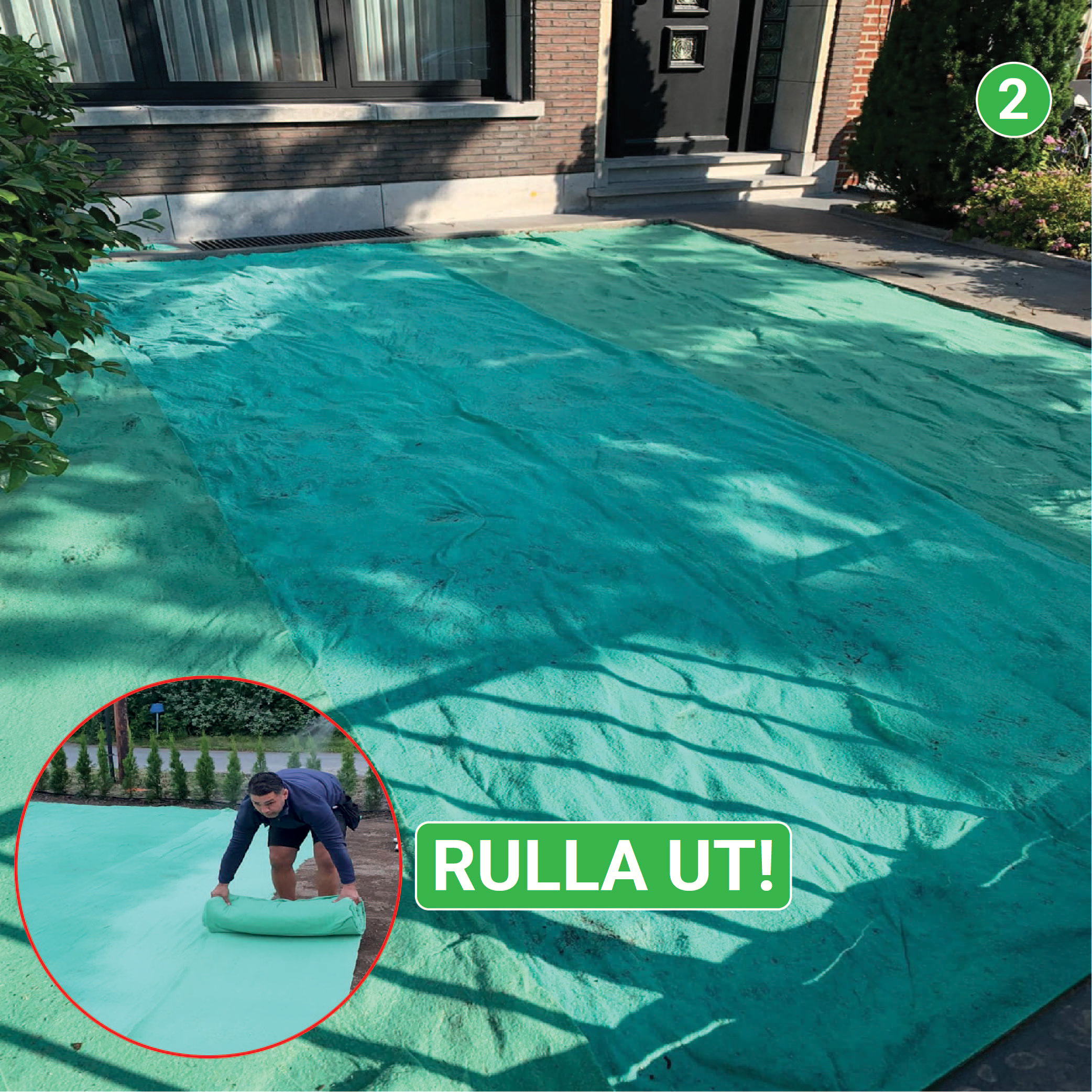 Trädgårdblommor Turfquick Blomfröer Blomsteräng Turfquick Fjäril & Humla 5 kvm