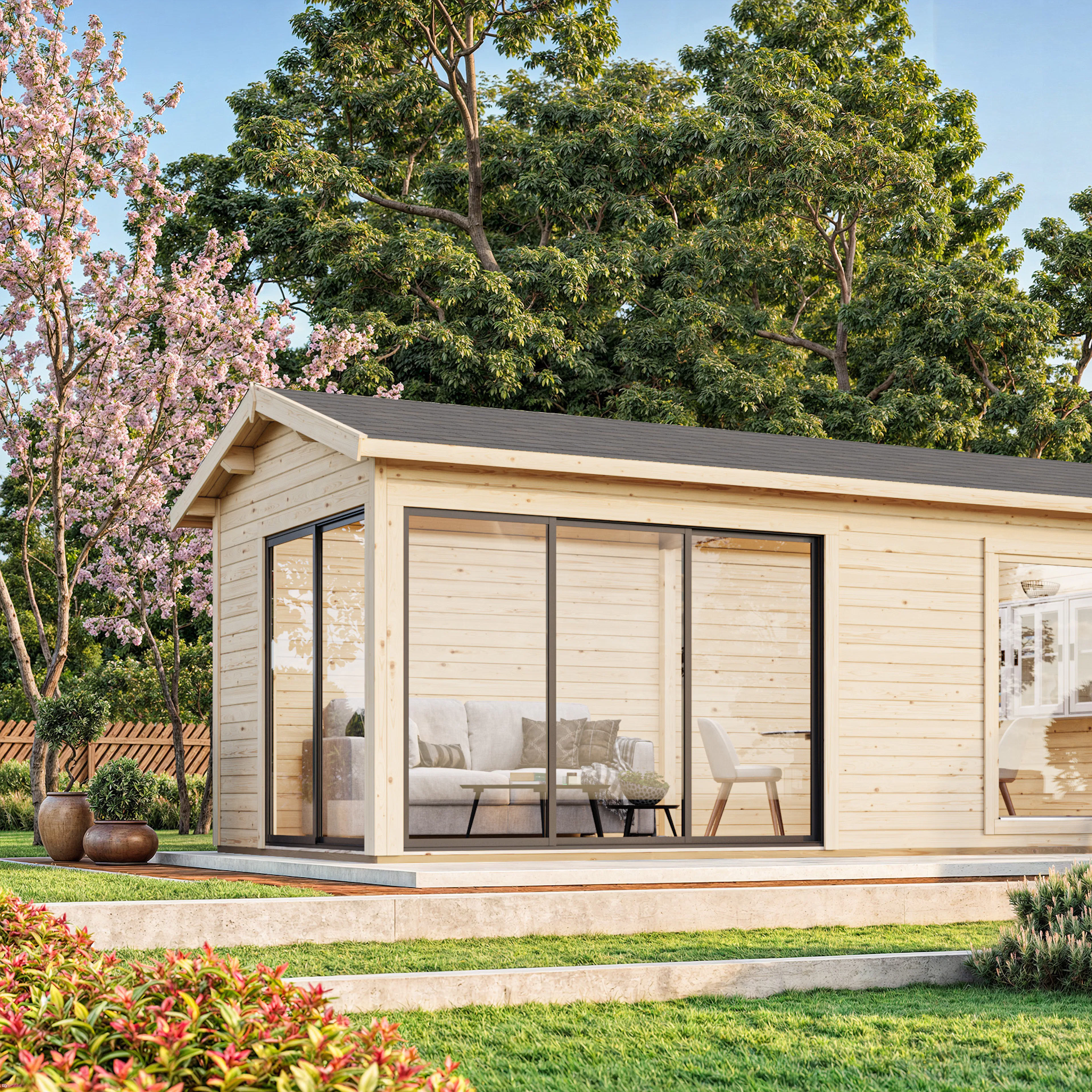 Impregnerad transparent