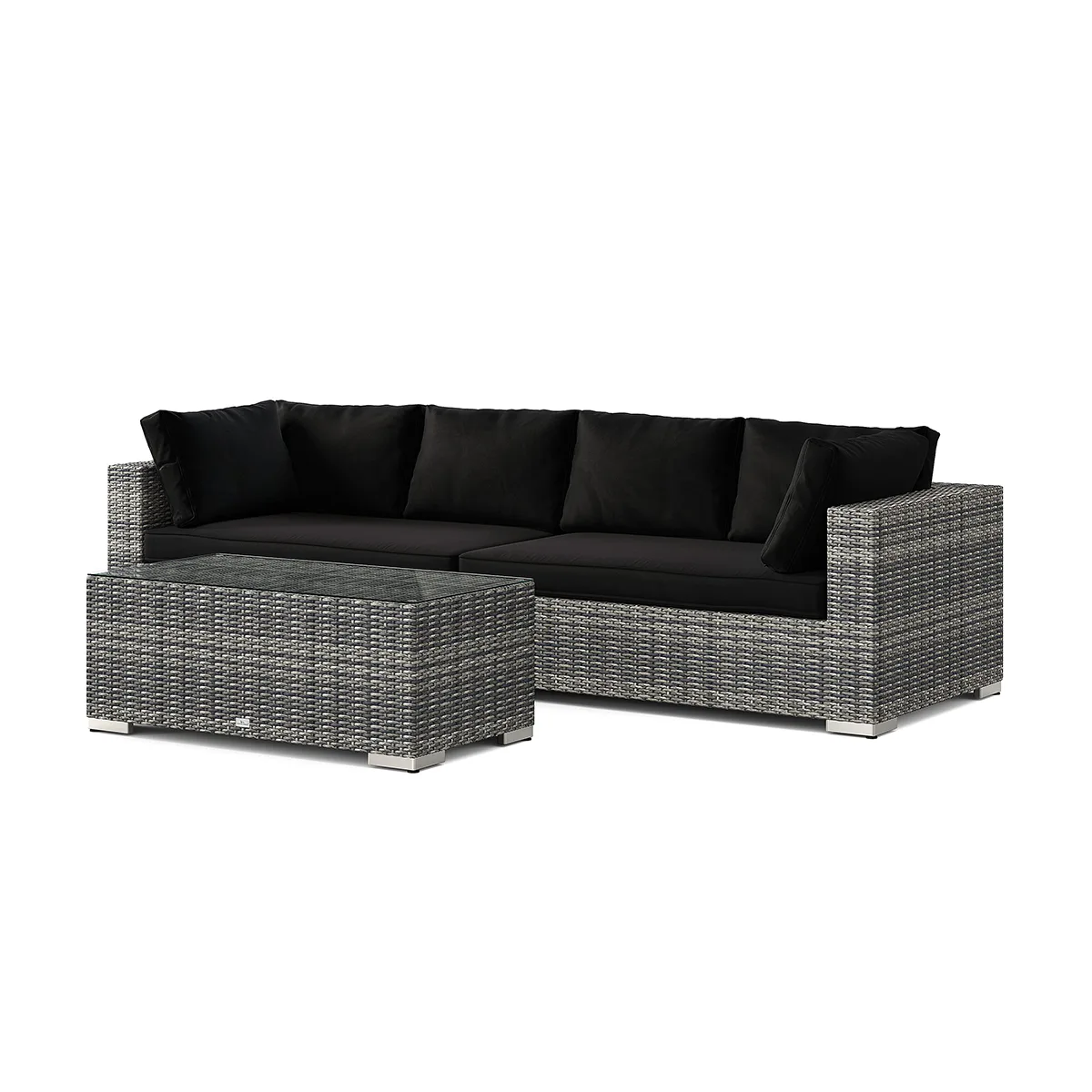 Loungegrupp Comfort Garden Bahamas utesoffa 4-sits med bord