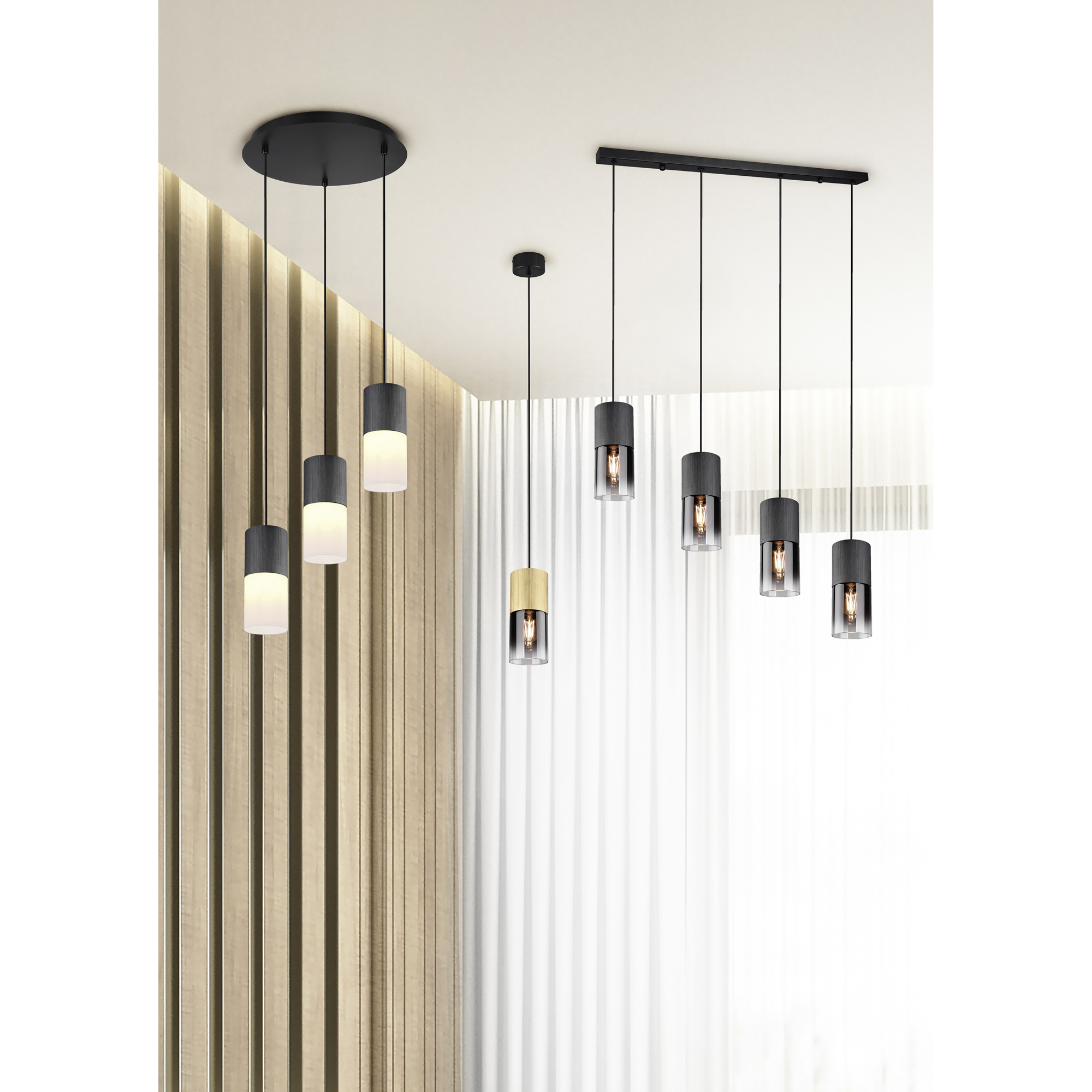 Taklampa Trio Robin 3L E27