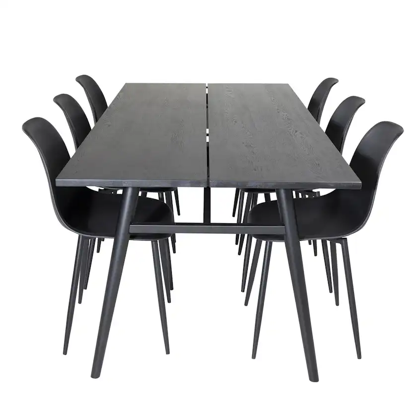 Matgrupp Venture Home Salt med 6 Pop Stolar