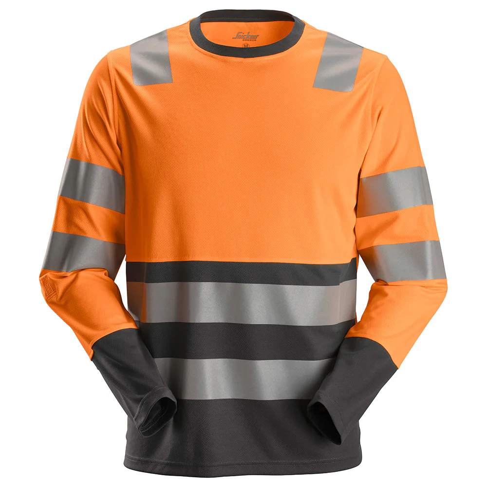 T-Shirt Snickers Workwear Långärmad Kl2 AW