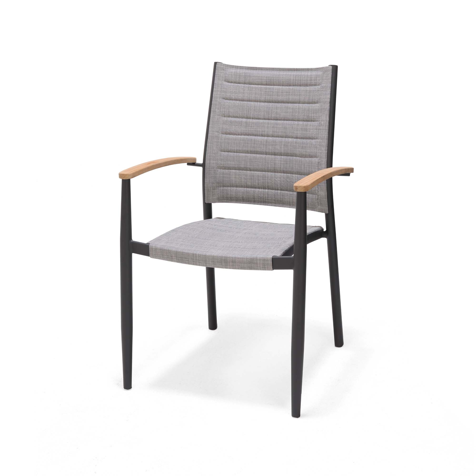 Trädgårdsfåtölj LifestyleGarden TOPAZ carver 4-pack