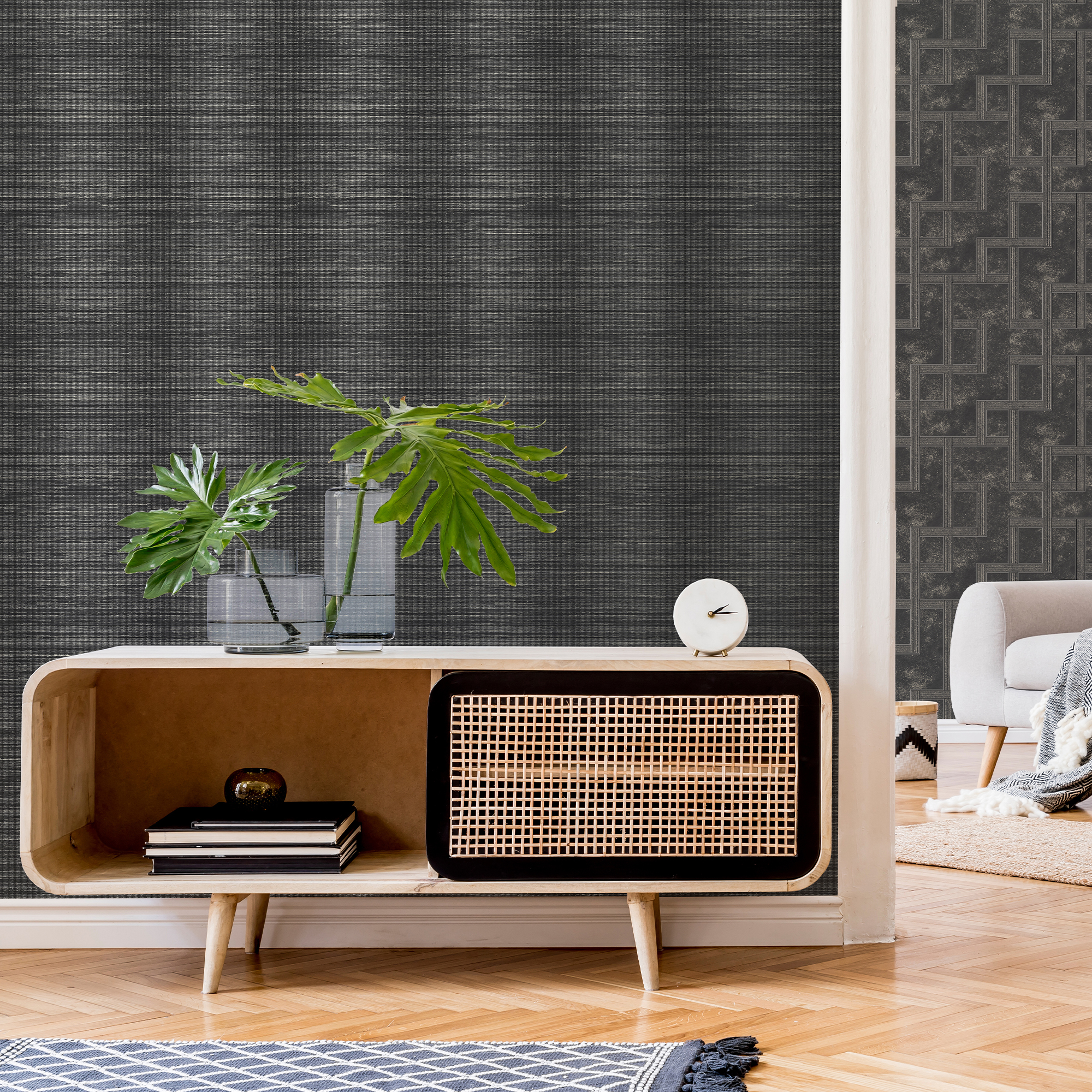 Tapet Boutique Gilded Texture Onyx