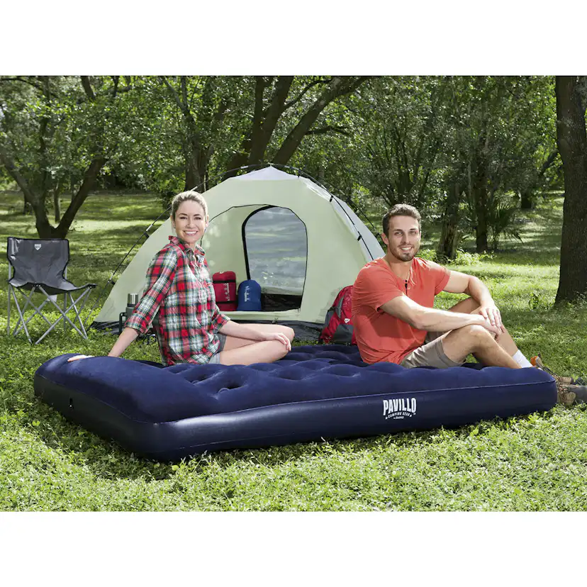 Uppblåsbar Madrass Bestway Pavillo Airbed Full Med Inbyggd Fotpump