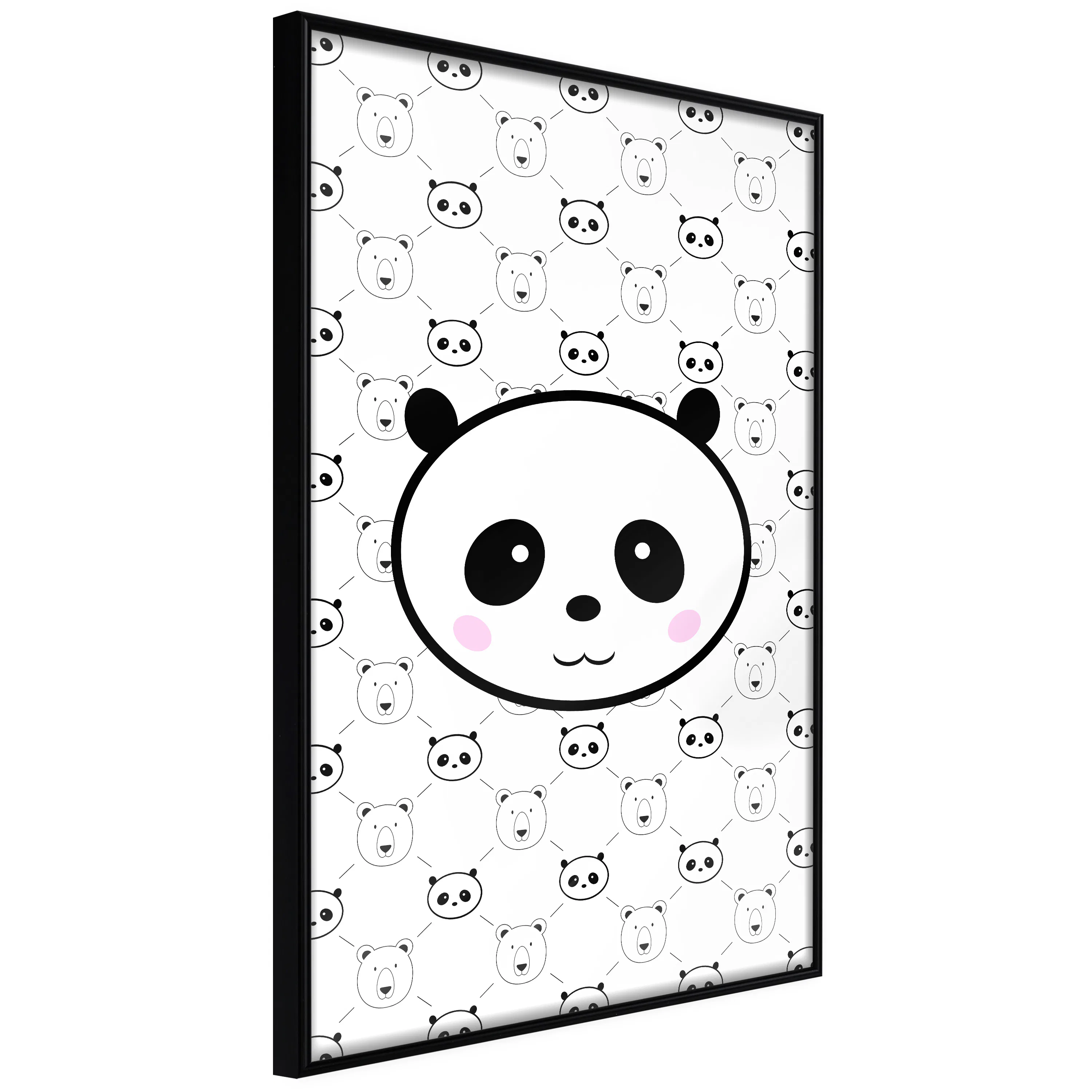 Poster Artgeist Affisch Pandas and Bears