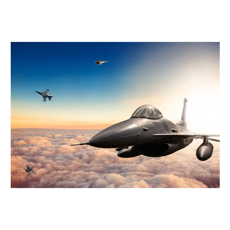 F16 Fighter Jets 350x245 Storlek: 350x245 cm