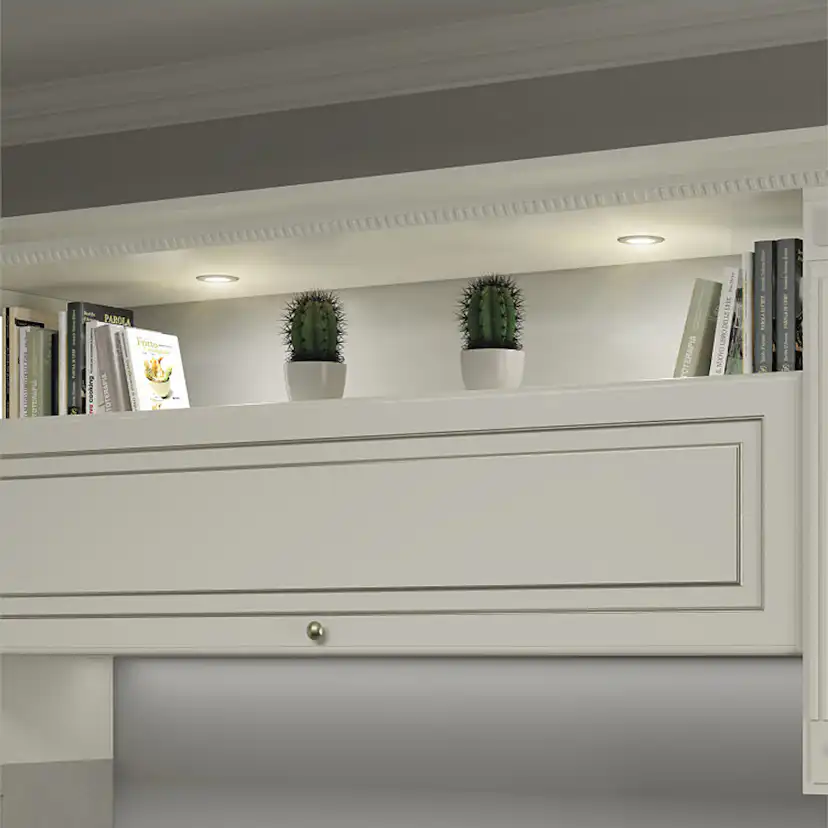 LED-spot Beslag Design Akoya Antik Tenn