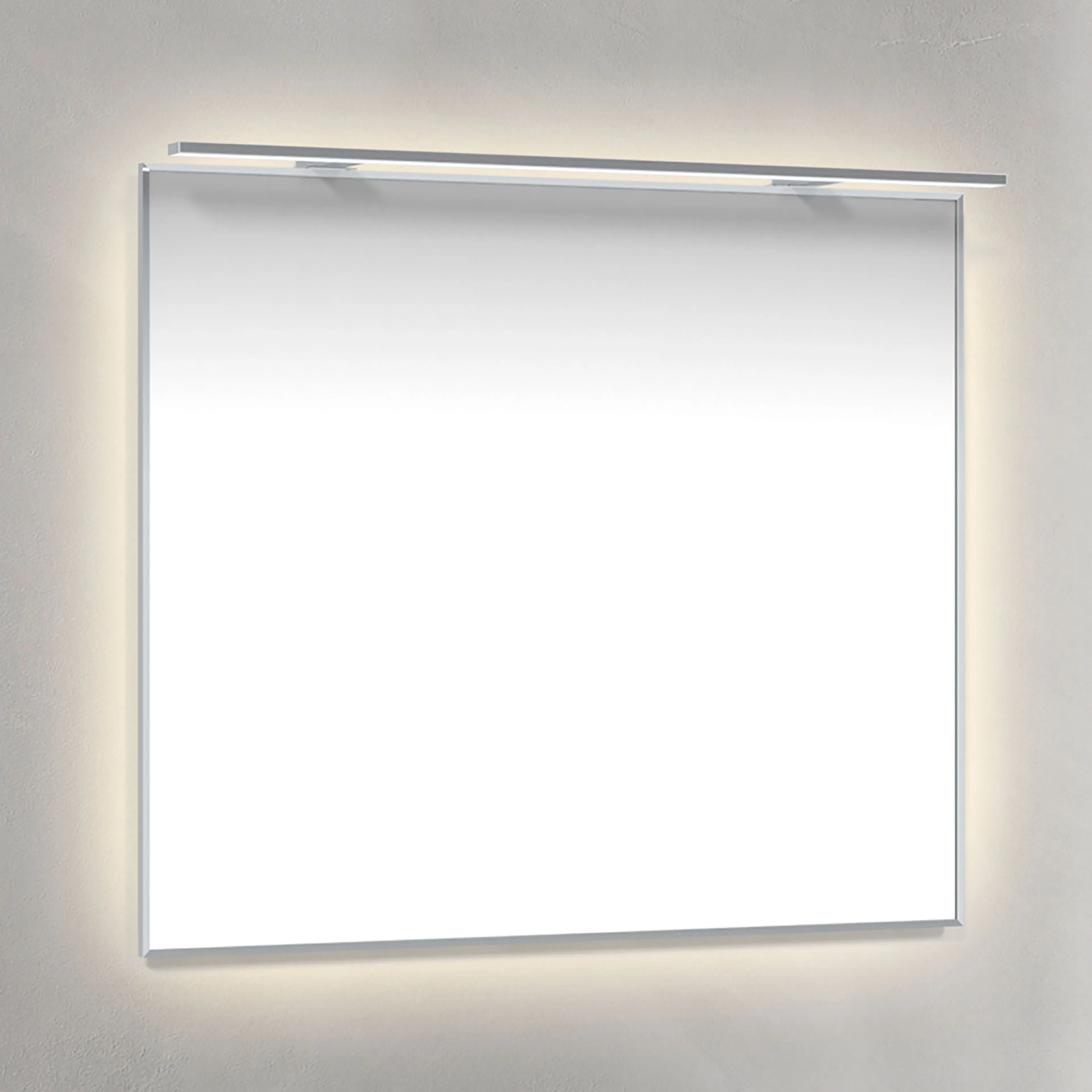 Spegel 80x70 Amb Kr-Ram R-LED Bredd: 800 mm