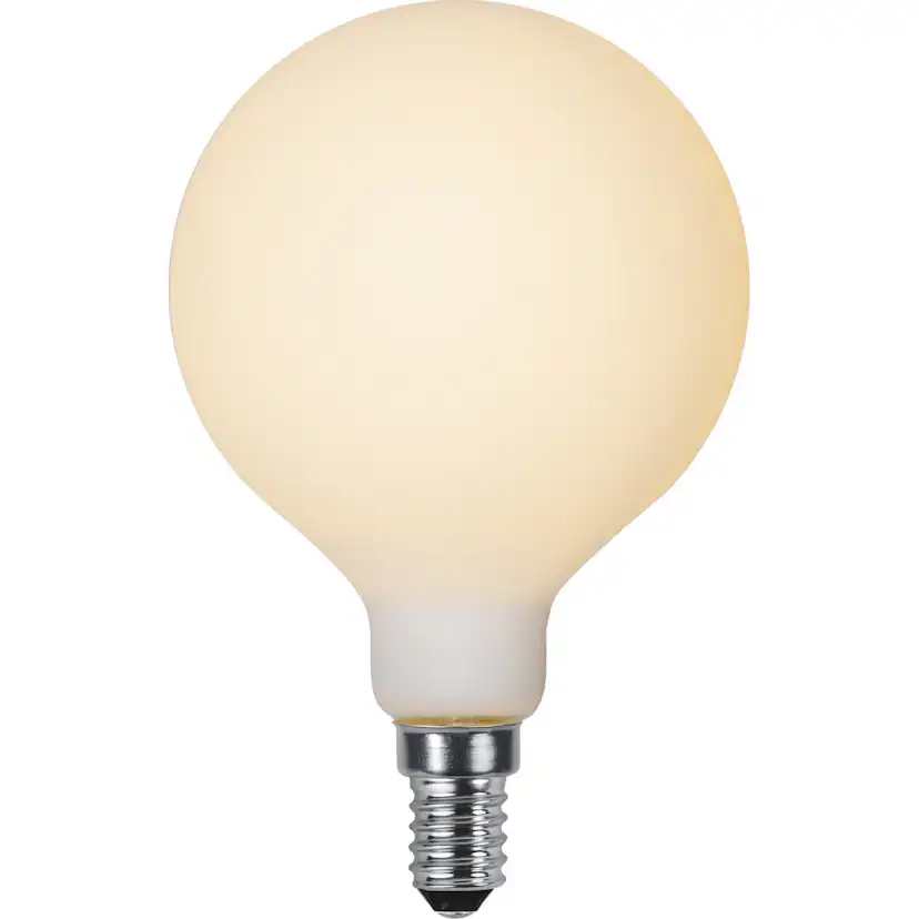 LED-lampa Star Trading E14 G80 Opal Double Coating Dimbar