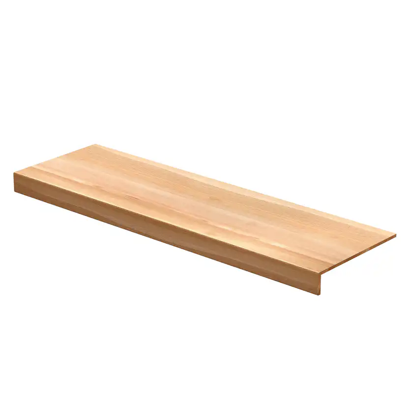 Trapprenovering Lundbergs Rustic Lackad Ek Enkelsteg