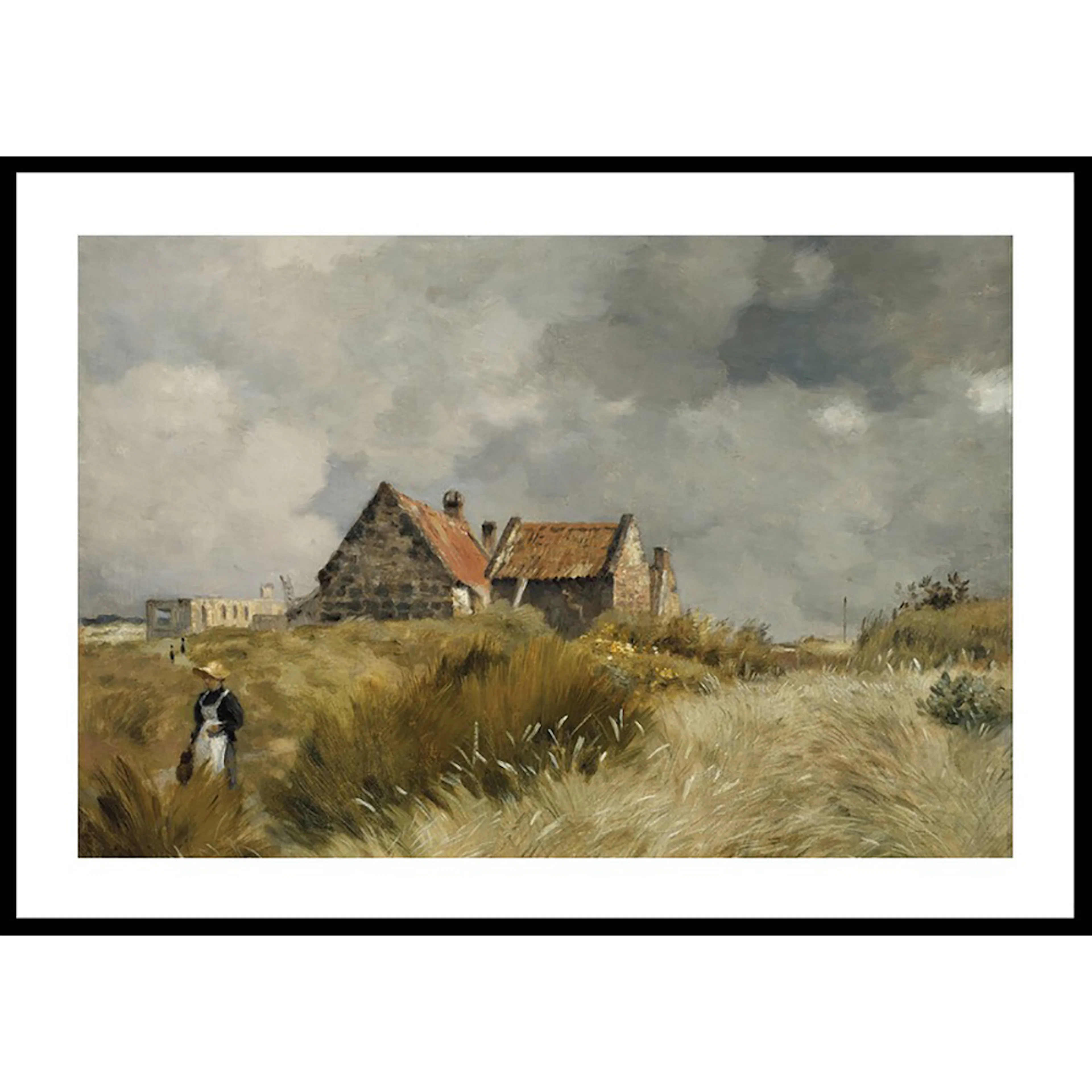 Poster Gallerix Cottage In The Dunes By Jean-Charles Cazin