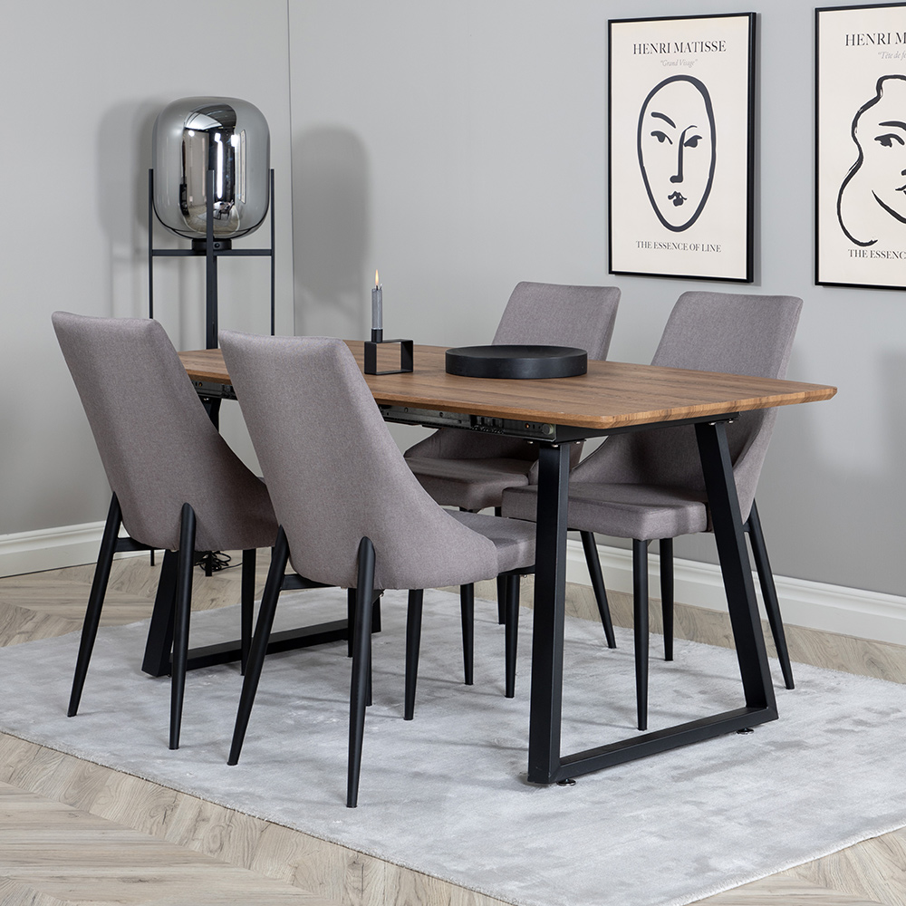 Matgrupp Venture Home Ina med 4 Laura Stolar