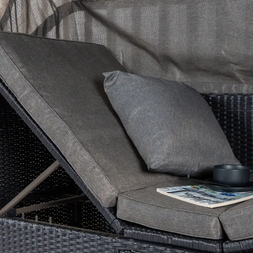 Solsäng Venture Home Nynno med Tak och Ställbar Liggdel