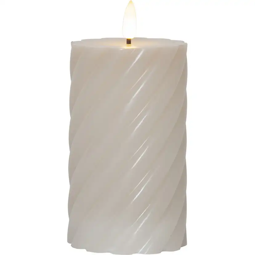 Blockljus Star Trading Flamme Swirl LED