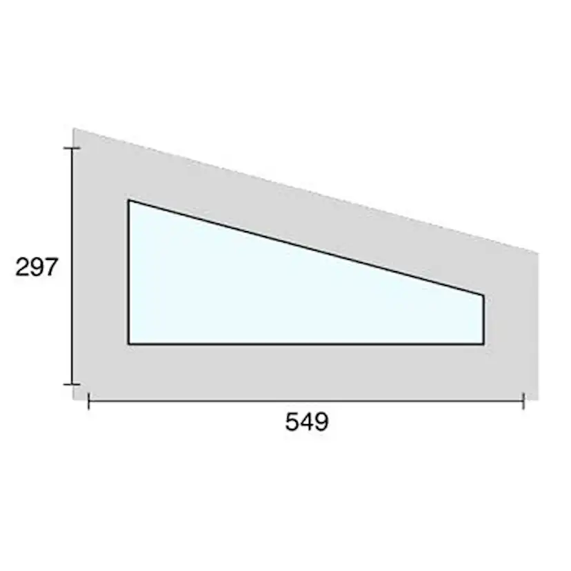 Gavelspetsfönster Landskap Par Robust Vår till Höst