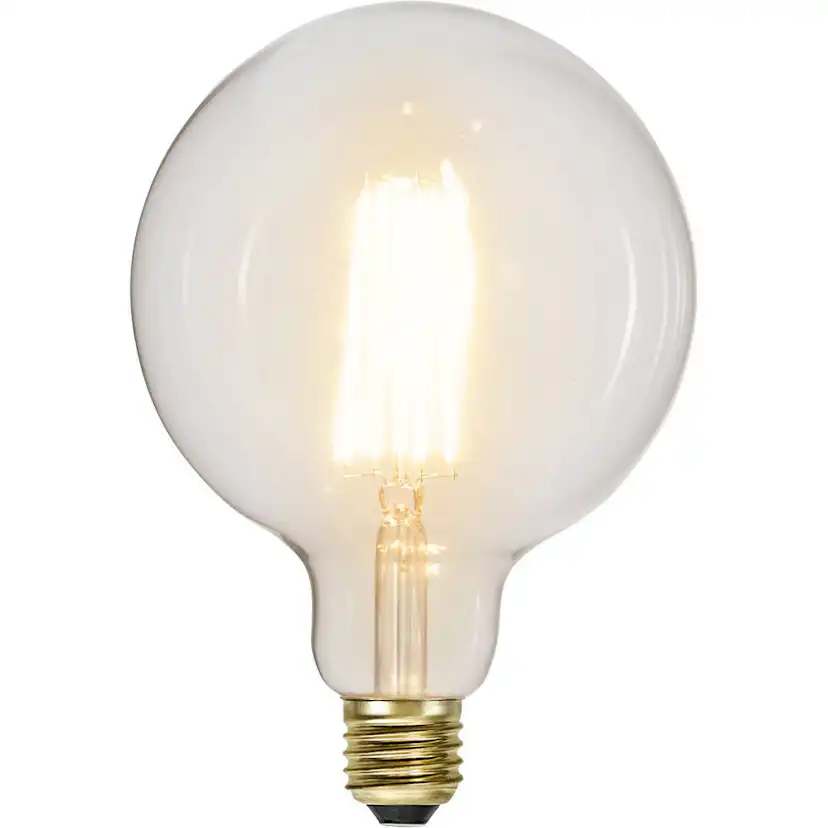 LED-lampa Star Trading E27 G125 Soft Glow 3-step Memory Dimbar 6,5W