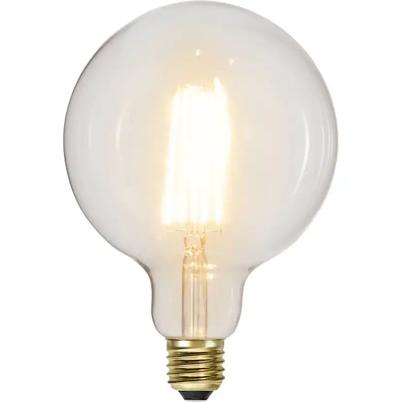 LED-lampa Star Trading E27 G125 Soft Glow 3-step Memory Dimbar 6,5W