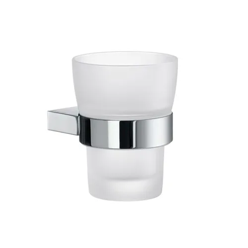 Tandborstglas Smedbo Air AK343 Krom/Frostat Glas