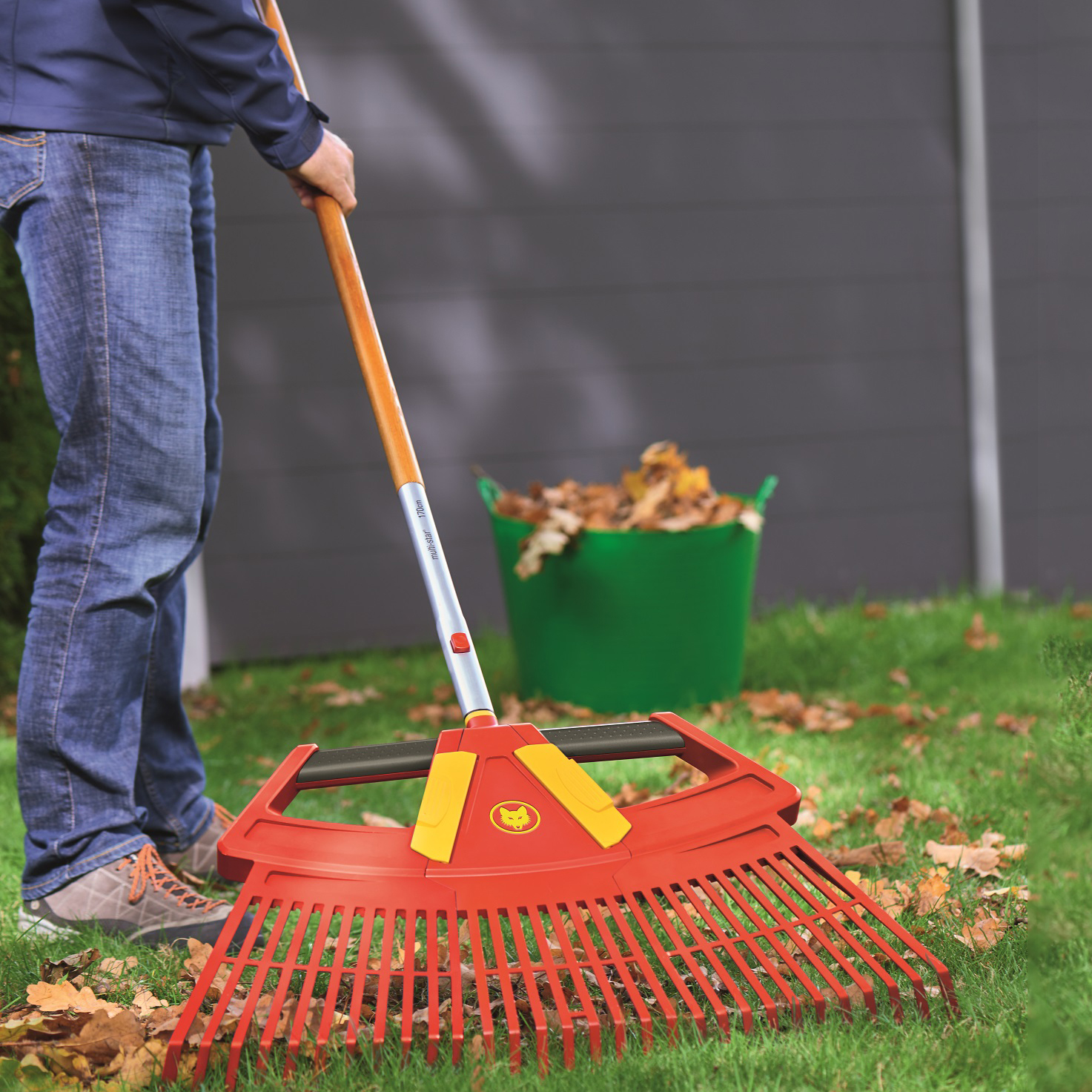 Räfsa WOLF-Garten Multifunktion 4-i-1 Multi-Star