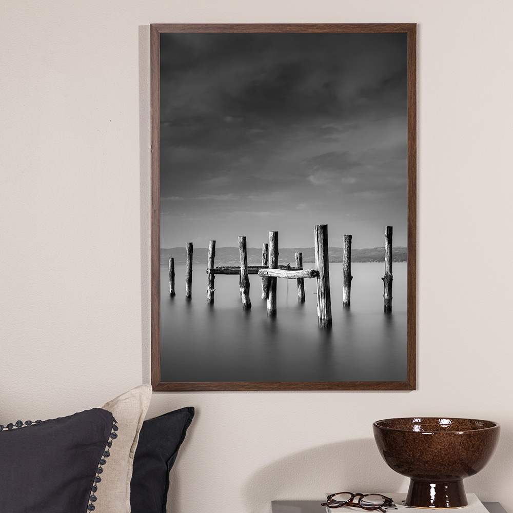 Posters Venture Home Ocean Svart/vit