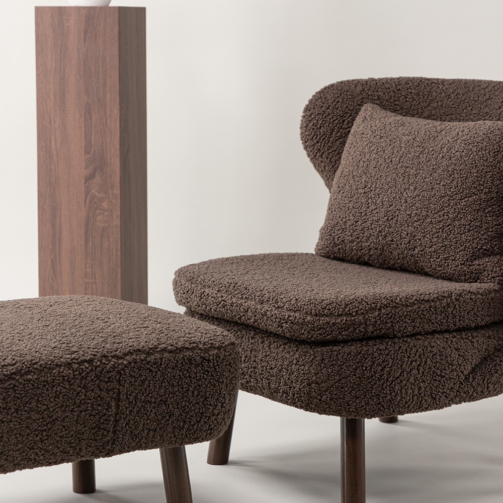 Fåtölj Vind Ryxö med Fotpall