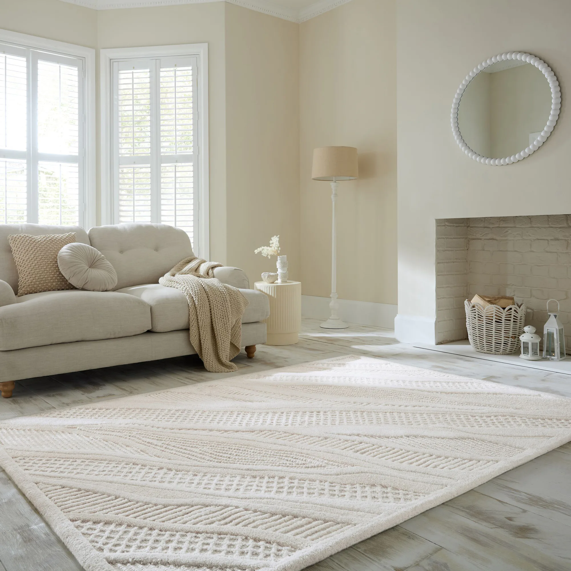 Rektangulär Matta Flair Rugs Sculptured Abstract