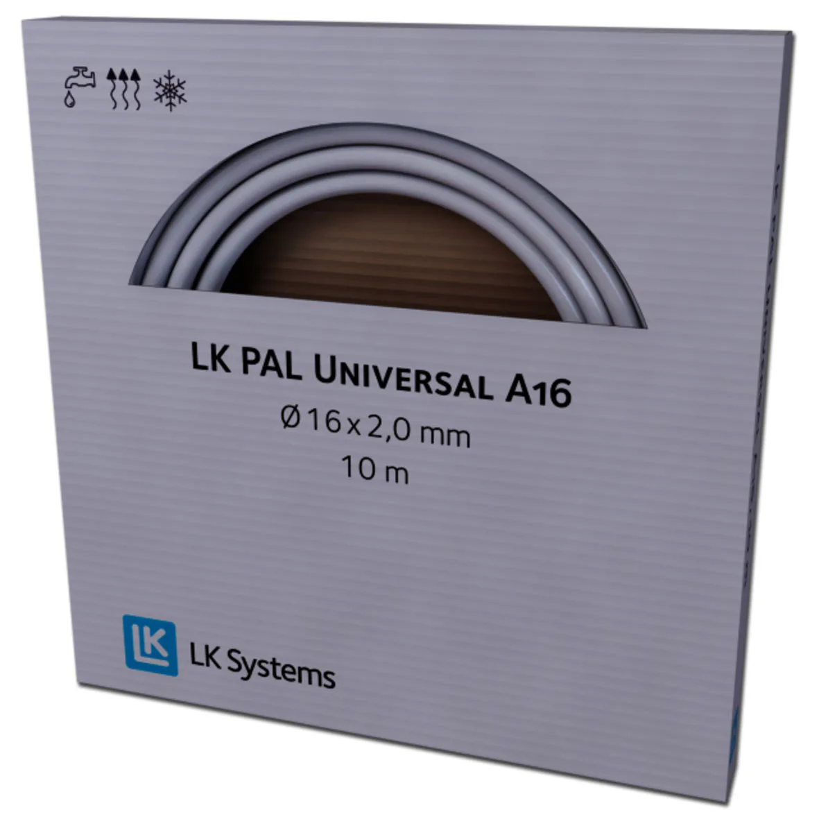 Universalrör LK Systems A16 Kartong 25M
