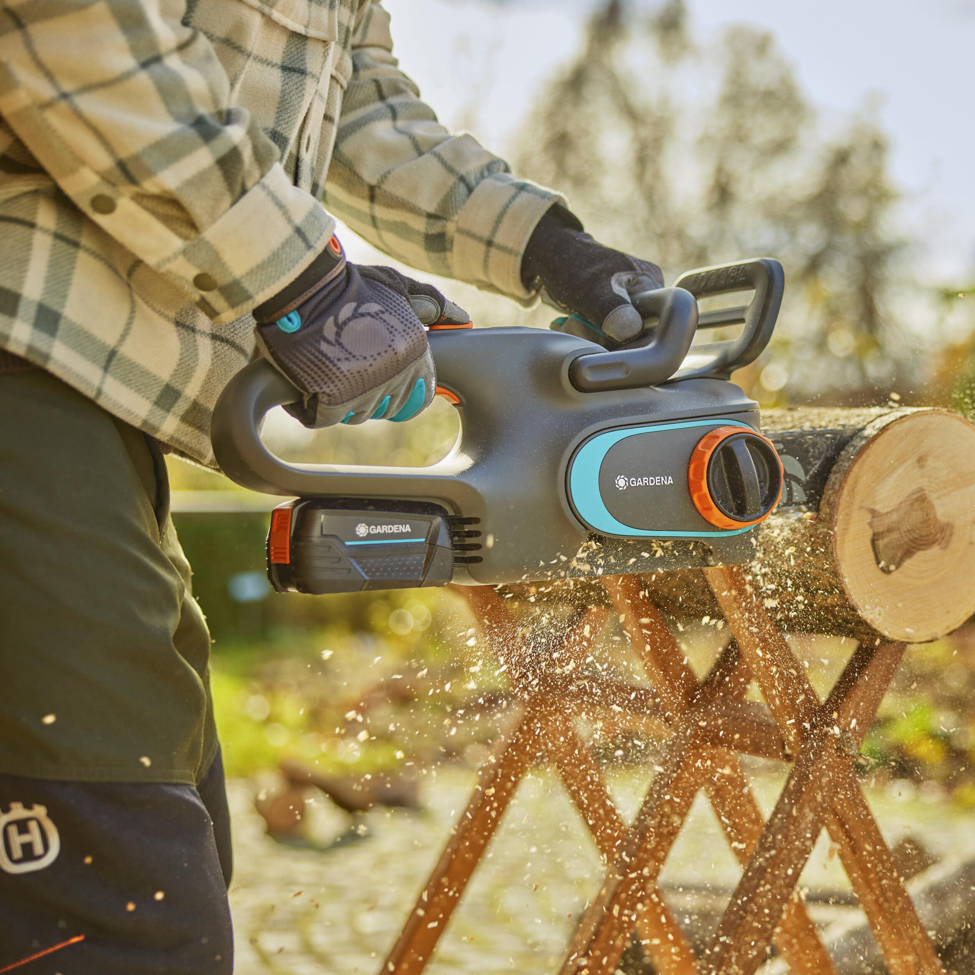 Grensåg Gardena PowerSaw 250/18V P4A Set