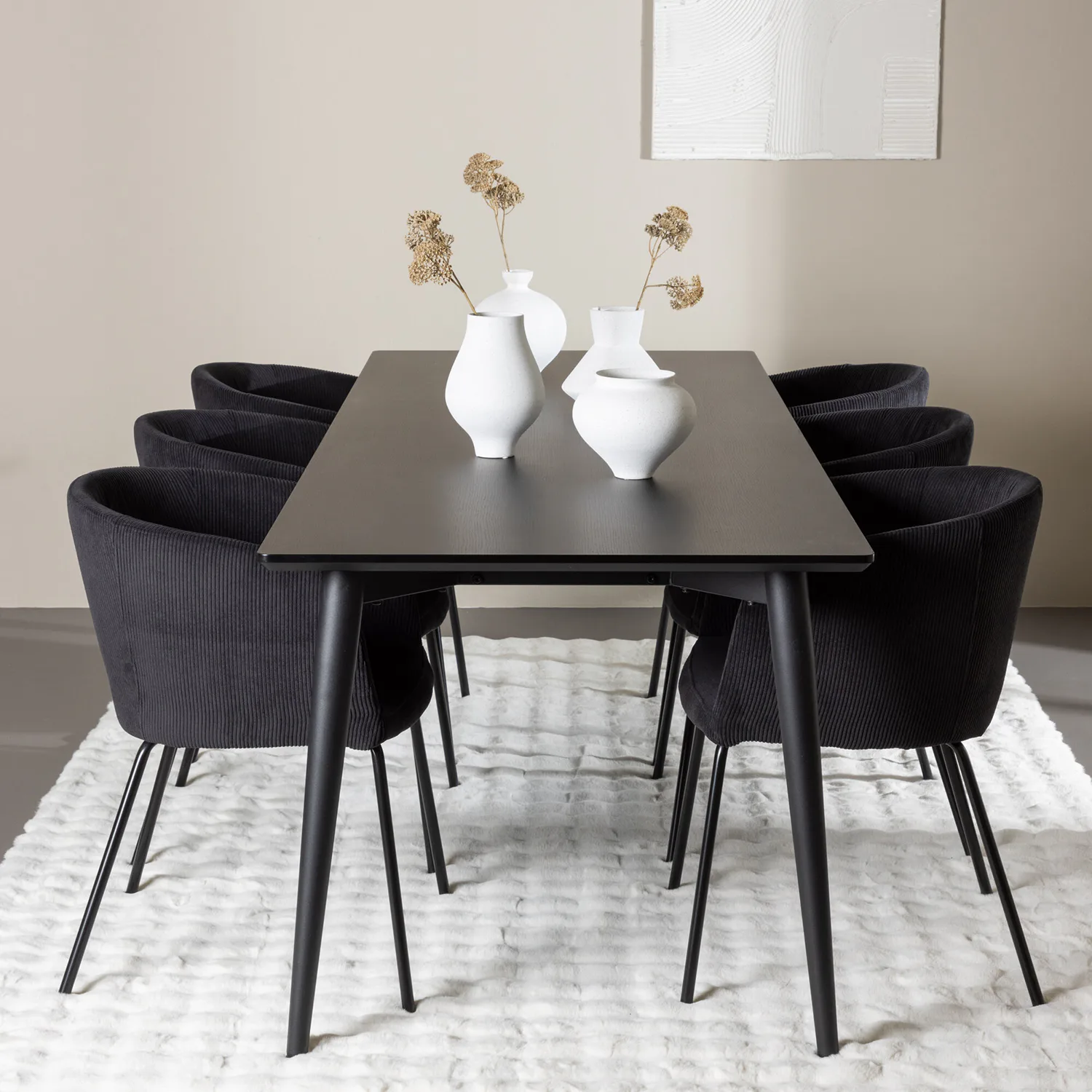 Matgrupp Venture Home Ellis 230 med 6 st Berit Stolar