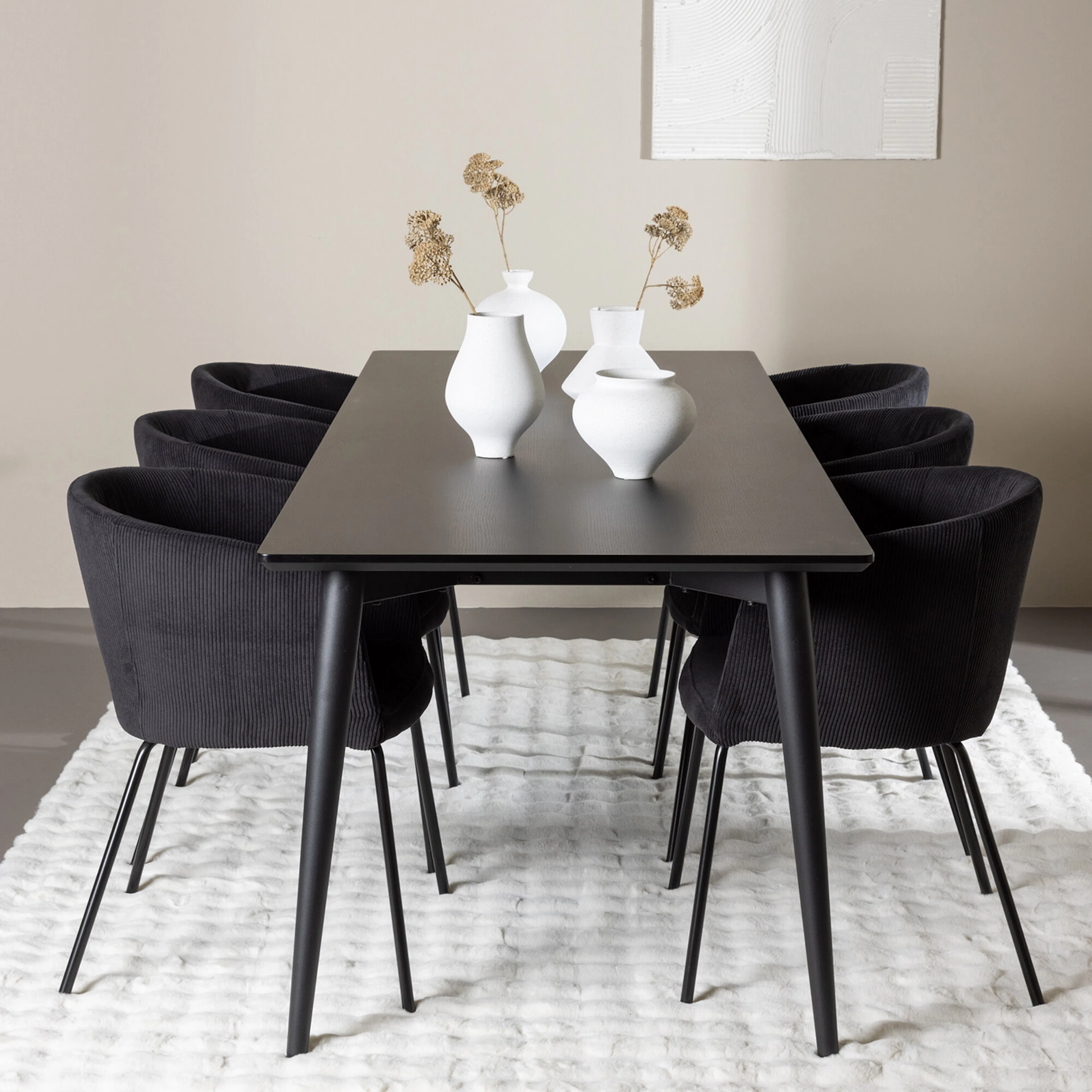 Matgrupp Venture Home Ellis 230 med 6 st Berit Stolar