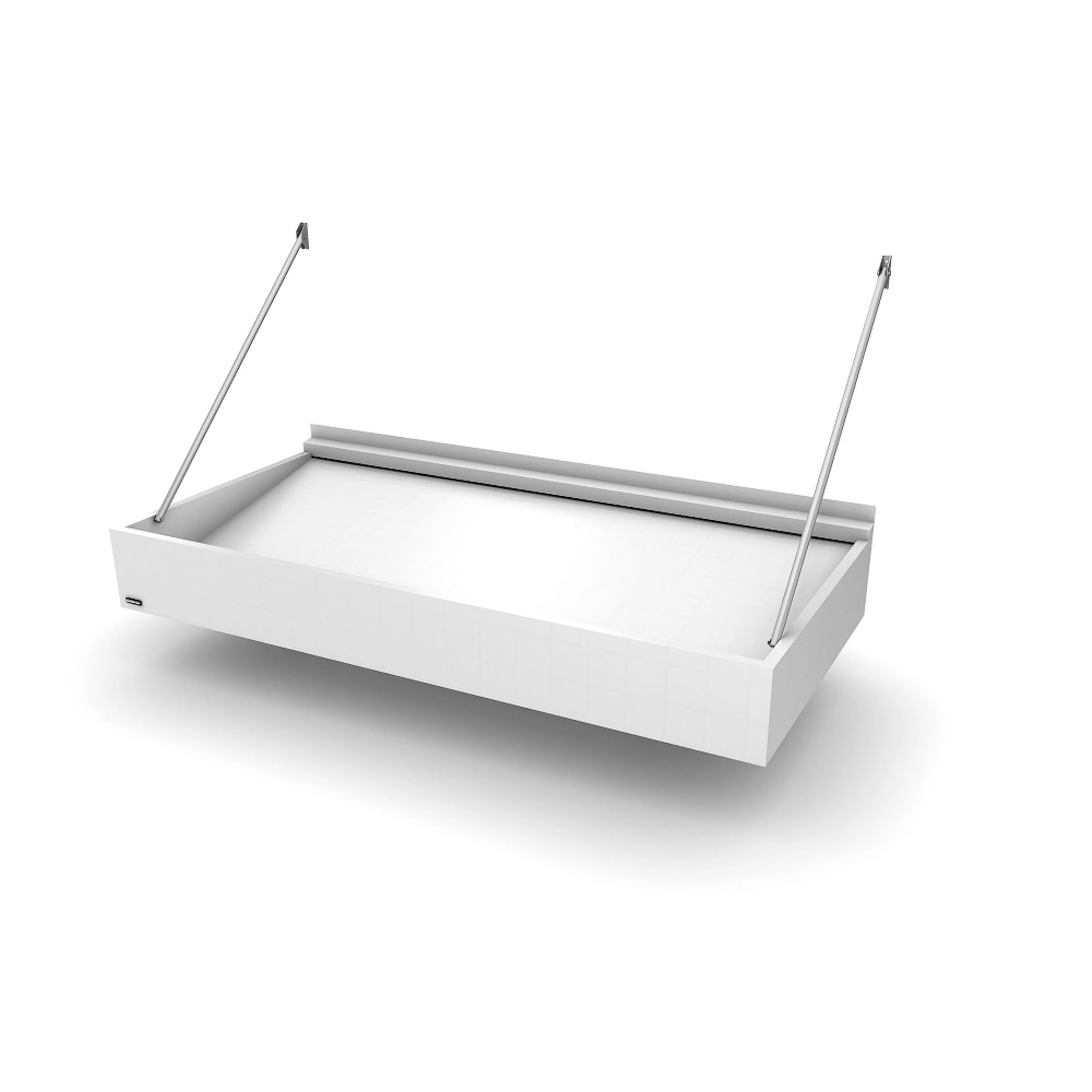 Box Modern Classic B=2000 Varmvit (RAL:9010) 2000 mm Varmvit Vita COB Led-Lampor