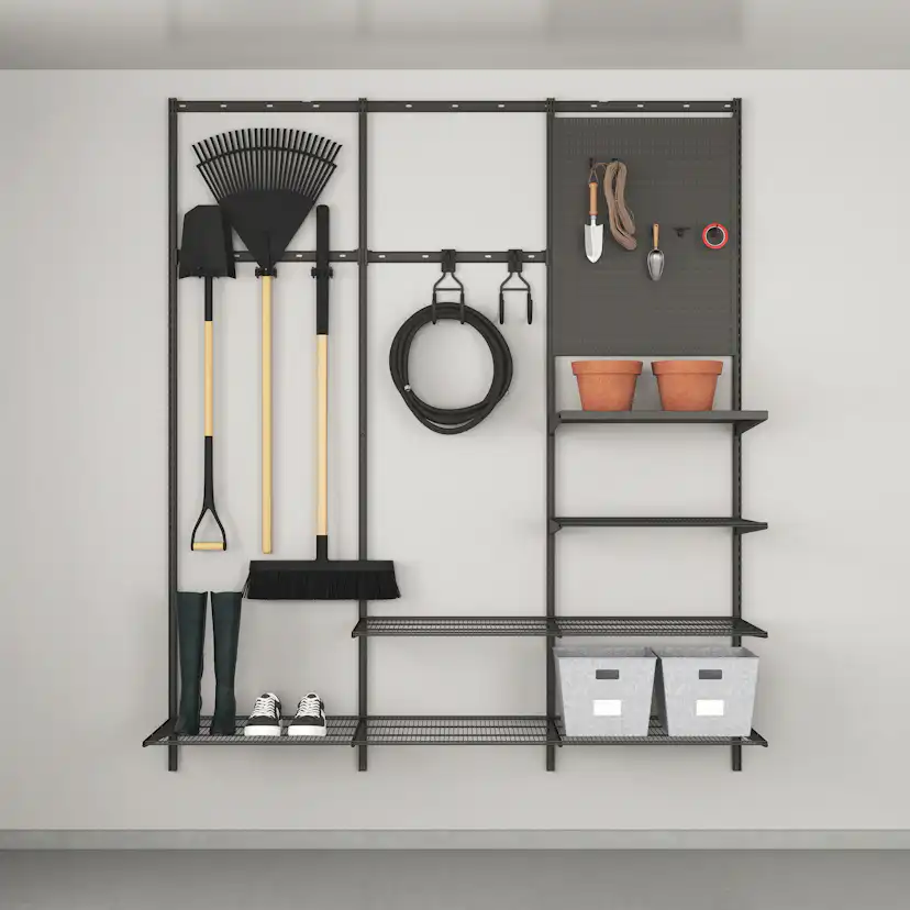 Trädgårdsförvaring Elfa Ready Solution 1 Garage+ B: 1855 mm