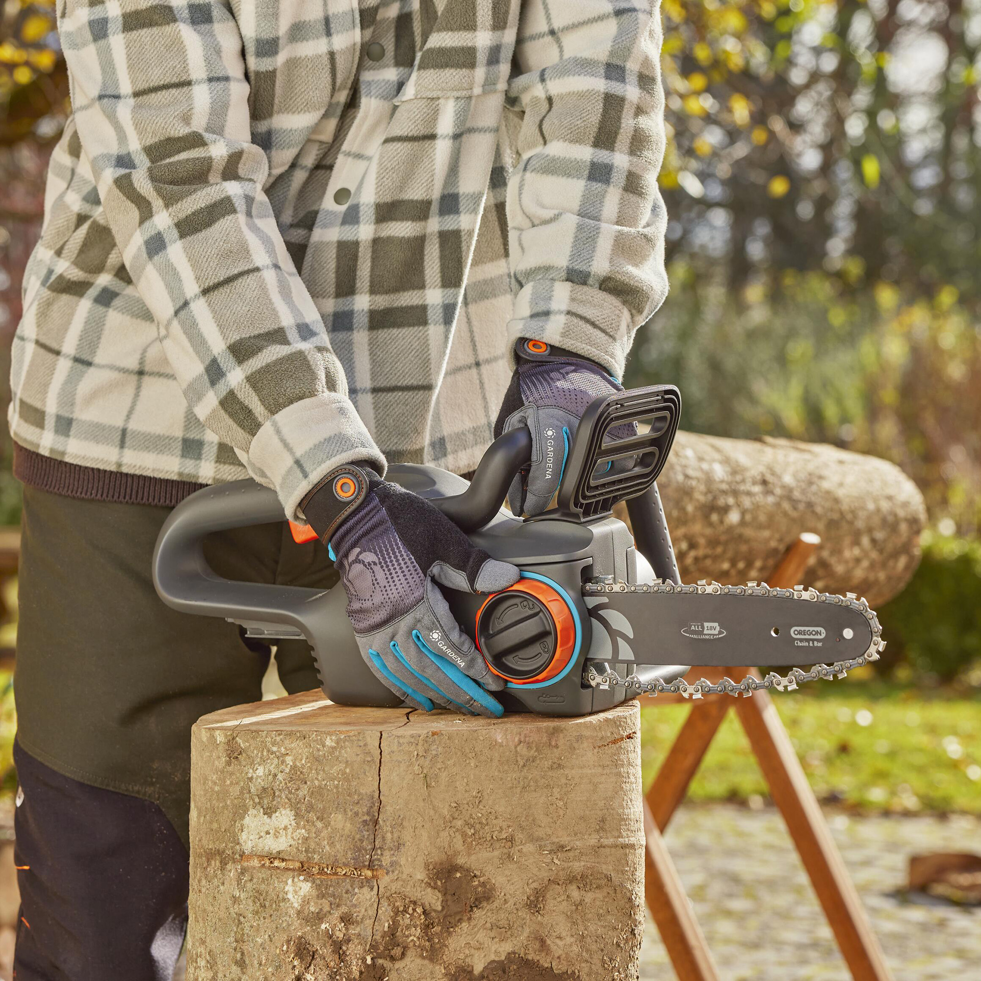 Grensåg Gardena PowerSaw 250/18V P4A Utan Batteri & Laddare